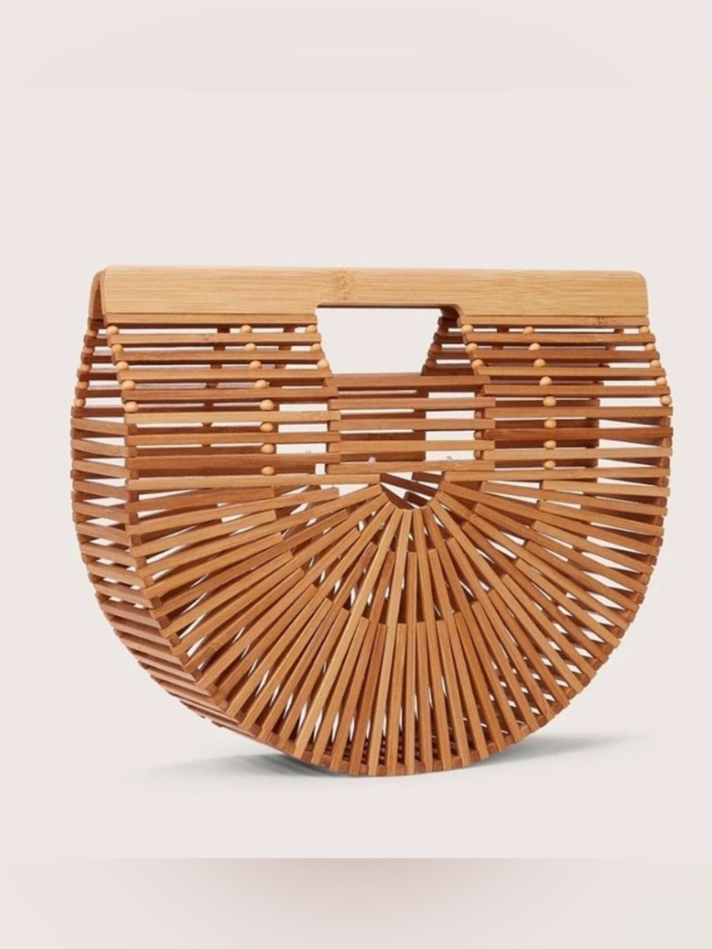 NWT Cult Gaia Bamboo Ark Handbag Small